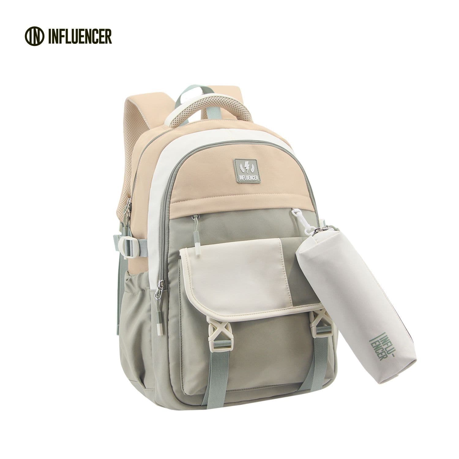 Mochila 18" Pulgadas incluye Cartuchera - INFLUENCER