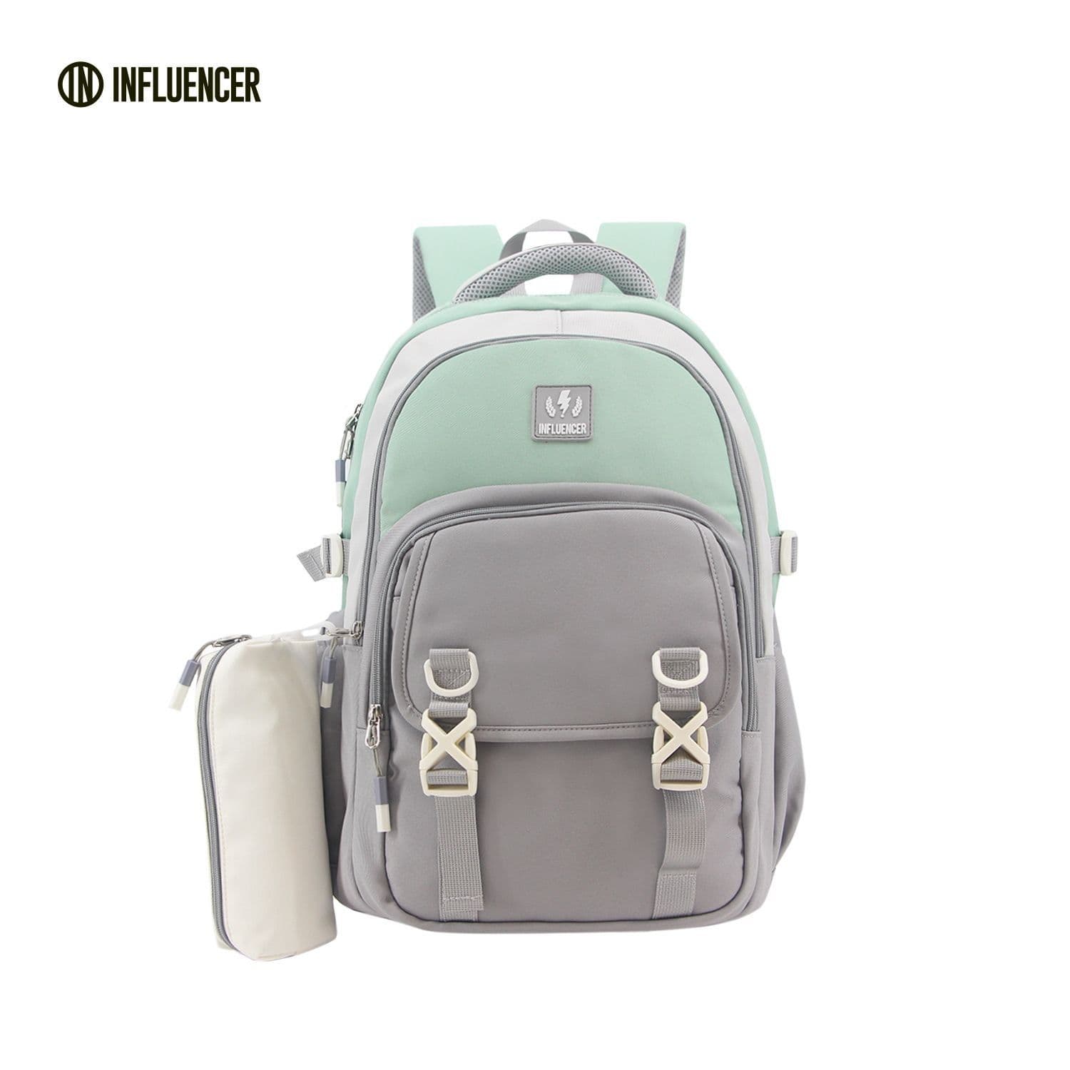 Mochila 18" Pulgadas incluye Cartuchera - INFLUENCER